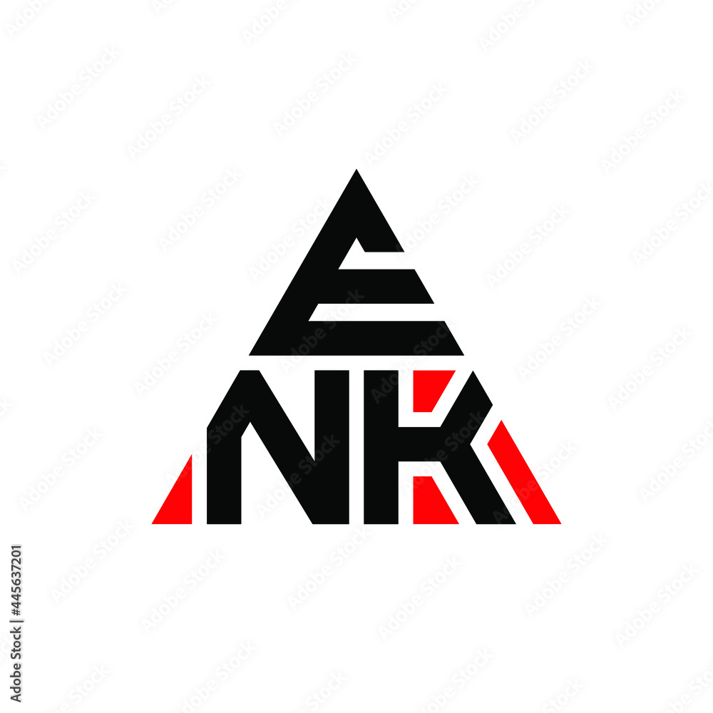 ENK triangle letter logo design with triangle shape. ENK triangle logo design monogram. ENK triangle vector logo template with red color. ENK triangular logo Simple, Elegant, and Luxurious Logo. ENK ENK triangle letter logo design with triangle shape. ENK triangle logo design monogram. ENK triangle vector logo template with red color. ENK triangular logo Simple, Elegant, and Luxurious Logo. ENK