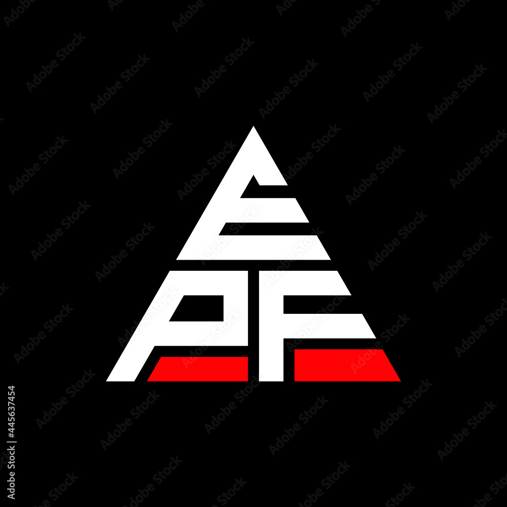 EPF triangle letter logo design with triangle shape. EPF triangle logo design monogram. EPF triangle vector logo template with red color. EPF triangular logo Simple, Elegant, and Luxurious Logo. EPF EPF triangle letter logo design with triangle shape. EPF triangle logo design monogram. EPF triangle vector logo template with red color. EPF triangular logo Simple, Elegant, and Luxurious Logo. EPF