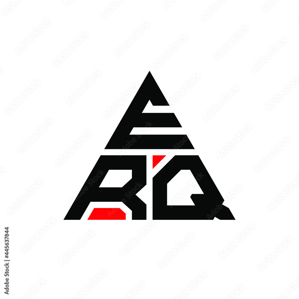 ERQ triangle letter logo design with triangle shape. ERQ triangle logo design monogram. ERQ triangle vector logo template with red color. ERQ triangular logo Simple, Elegant, and Luxurious Logo. ERQ ERQ triangle letter logo design with triangle shape. ERQ triangle logo design monogram. ERQ triangle vector logo template with red color. ERQ triangular logo Simple, Elegant, and Luxurious Logo. ERQ