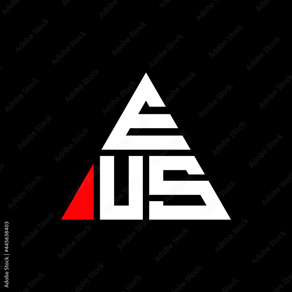 EUS triangle letter logo design with triangle shape. EUS triangle logo design monogram. EUS triangle vector logo template with red color. EUS triangular logo Simple, Elegant, and Luxurious Logo. EUS EUS triangle letter logo design with triangle shape. EUS triangle logo design monogram. EUS triangle vector logo template with red color. EUS triangular logo Simple, Elegant, and Luxurious Logo. EUS