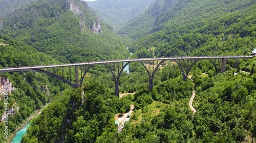 Djurdjevica bridge over the Tara river photo
