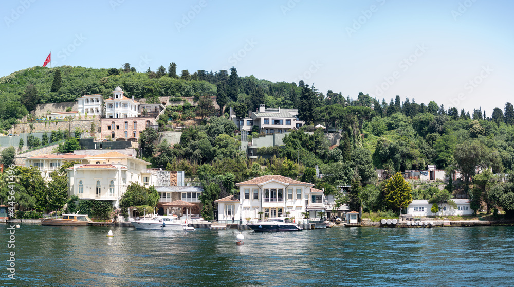 istanbul shores and mansions