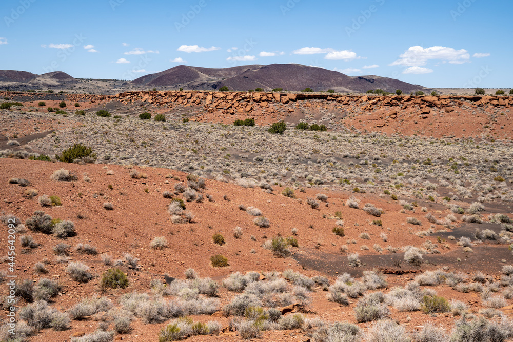 Red rocks at the Wupatki pueblo in Wupatki National Monument in Arizona Red rocks at the Wupatki pueblo in Wupatki National Monument in Arizona