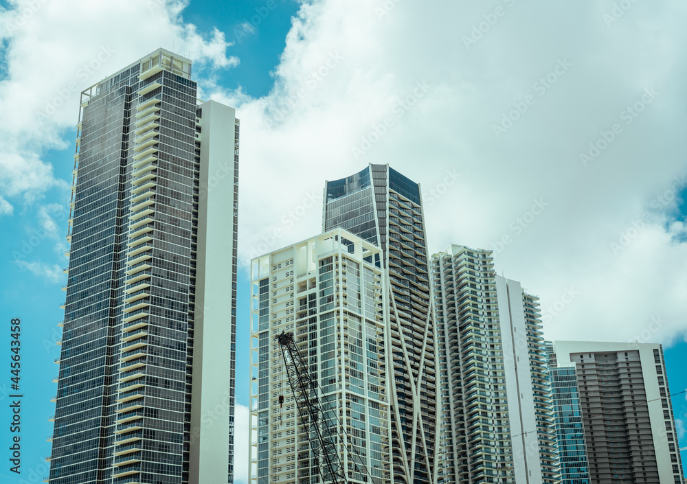 skyscrapers in Miami Florida usa 