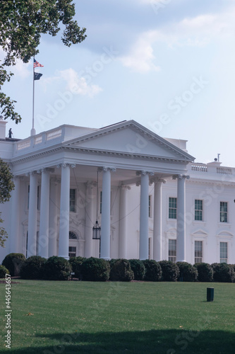 White House as Viewed From Lafayette Park, Washington, District of Columbia photo