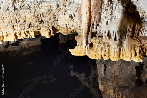 rocks Lime shale in the world largest water cave photo