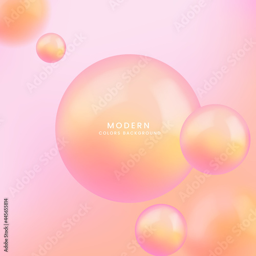 메쉬를 사용한 3d추상적 배경