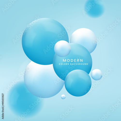 메쉬를 사용한 3d추상적 배경