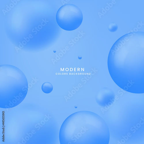 메쉬를 사용한 3d추상적 배경