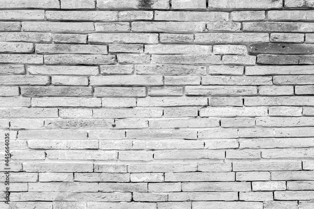 Obraz premium Modern white brick wall texture for background