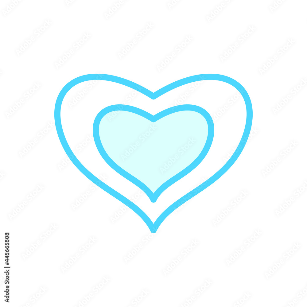 Illustration Vector Graphic of  Love icon