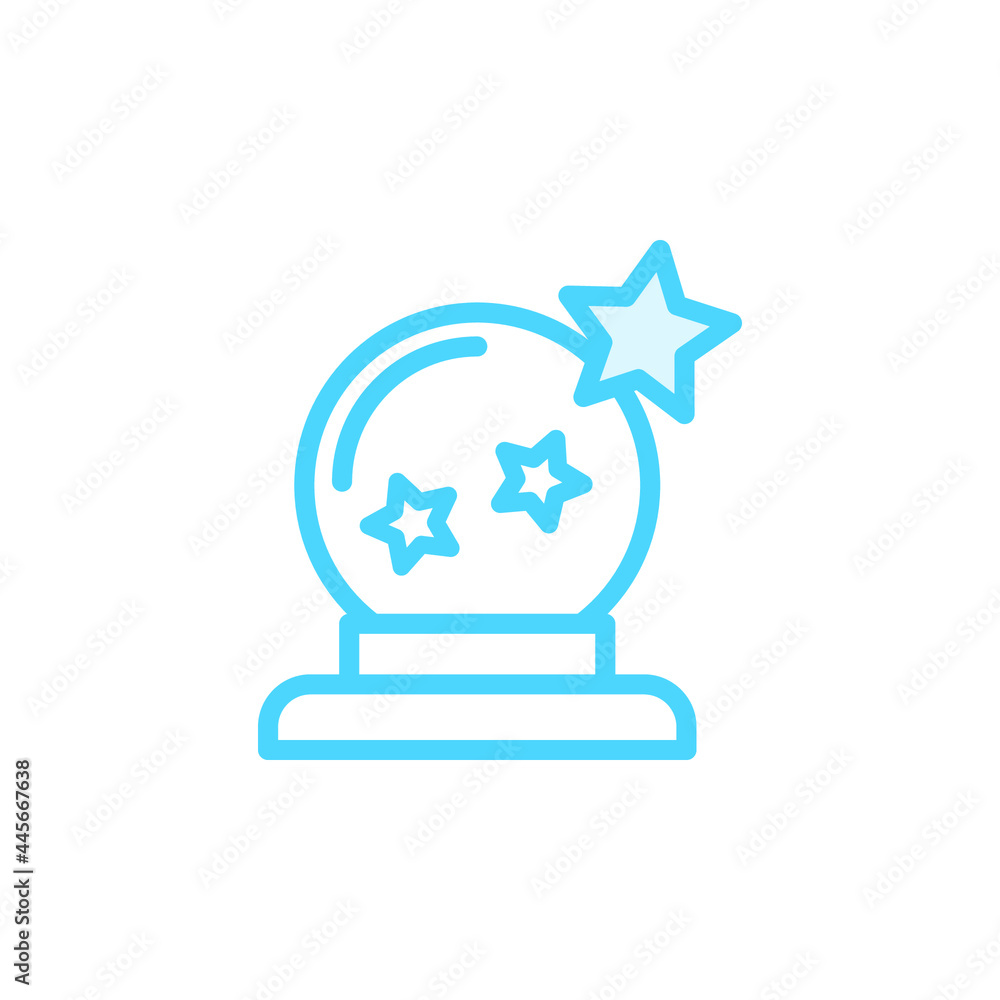 Illustration Vector Graphic of Magic Ball icon Illustration Vector Graphic of Magic Ball icon