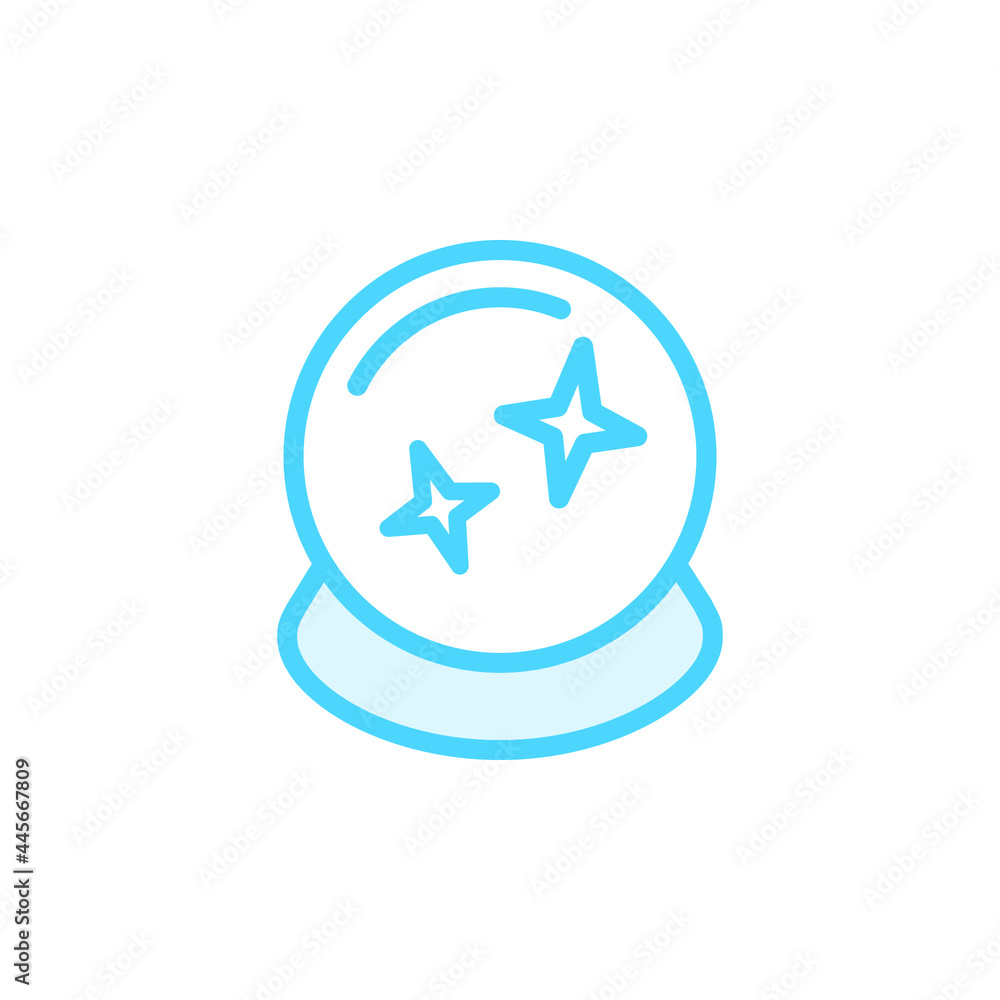 Illustration Vector Graphic of Magic Ball icon Illustration Vector Graphic of Magic Ball icon