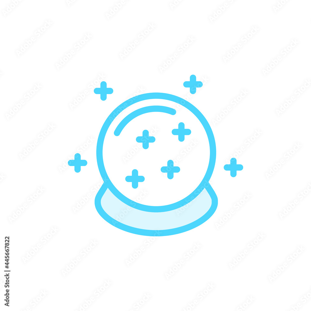 Illustration Vector Graphic of Magic Ball icon Illustration Vector Graphic of Magic Ball icon