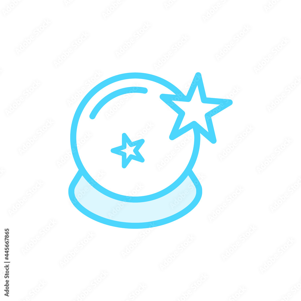Illustration Vector Graphic of Magic Ball icon Illustration Vector Graphic of Magic Ball icon