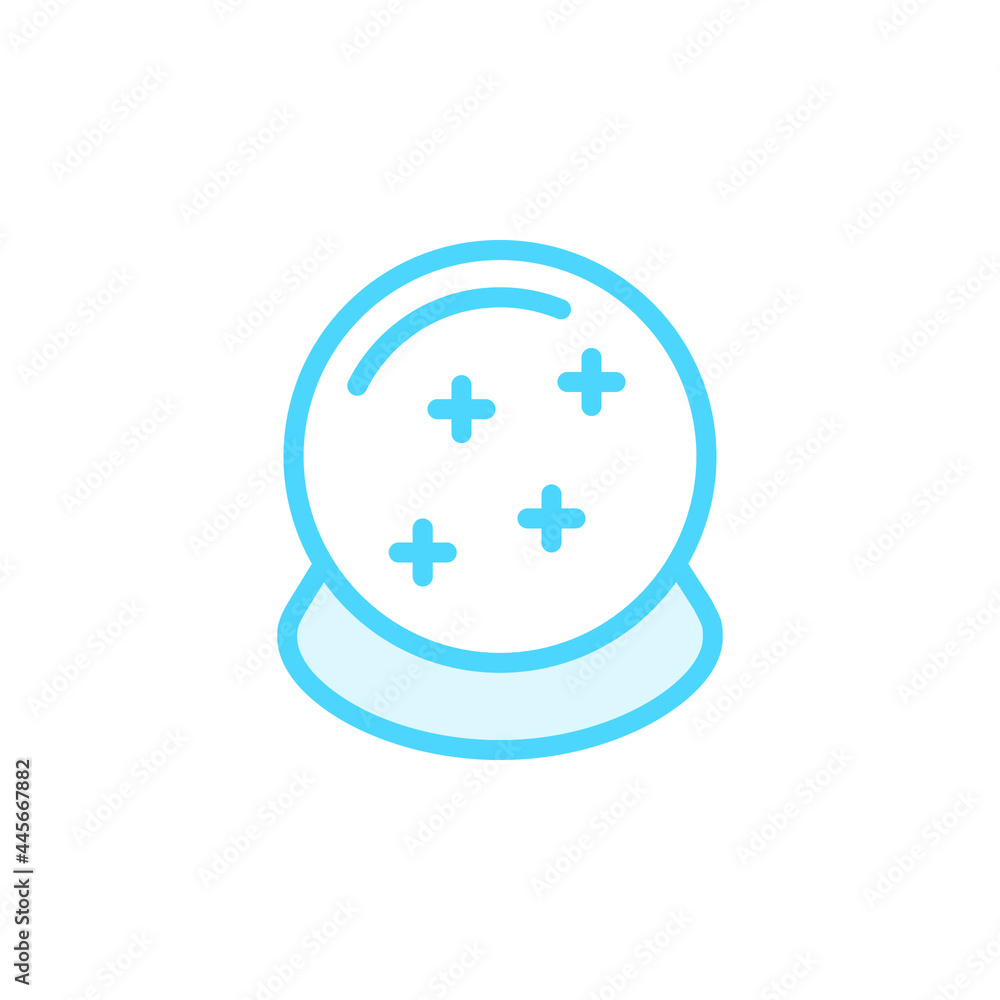 Illustration Vector Graphic of Magic Ball icon Illustration Vector Graphic of Magic Ball icon