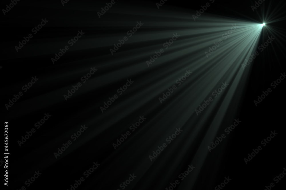 Natural, Sun flare on the black background Natural, Sun flare on the black background