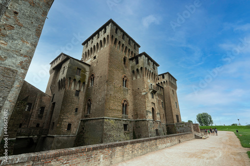 he Castle of San Giorgio in Mantua, Italy