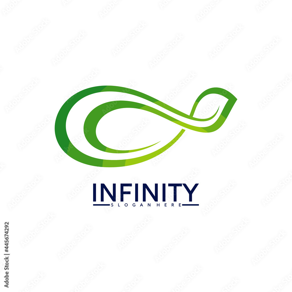 Infinity logo vector illustration. modern logo template Infinity logo vector illustration. modern logo template