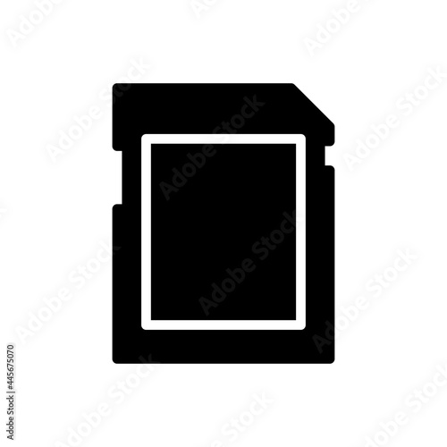 sim card icon solid style vector