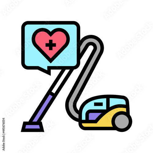 cleaning homecare service color icon vector. cleaning homecare service sign. isolated symbol illustration