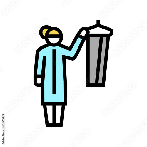 dressing homecare service color icon vector. dressing homecare service sign. isolated symbol illustration