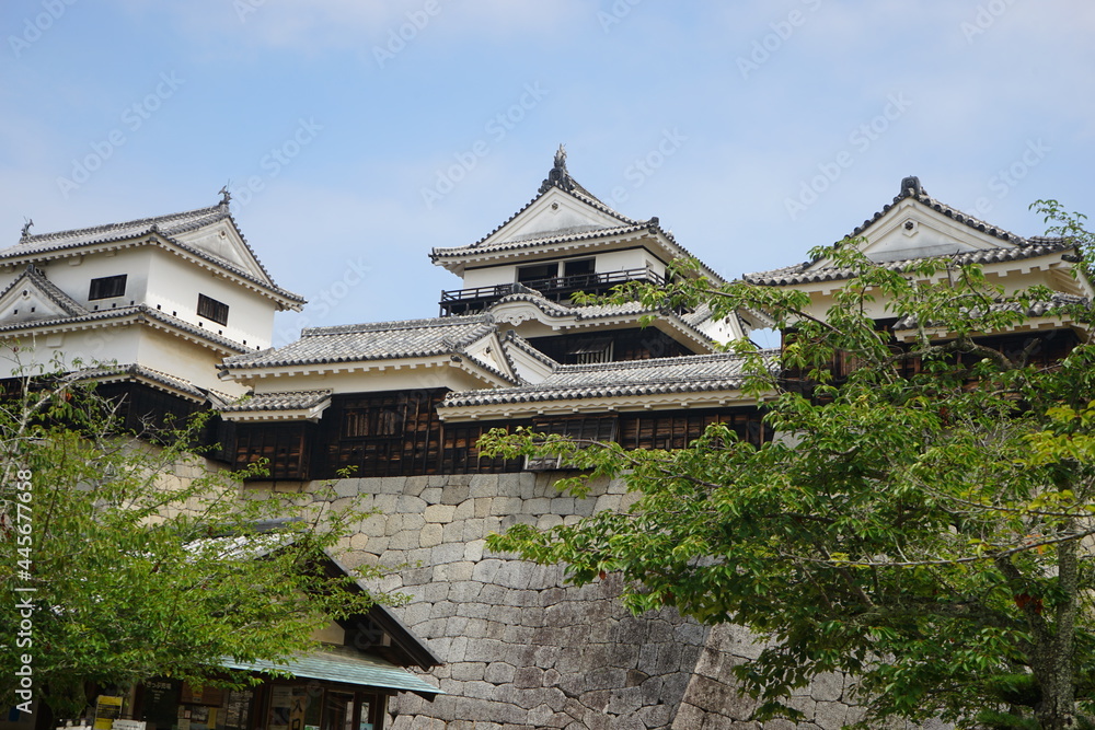 Matsuyama Castle in Ehime, Japan - 日本 愛媛県 松山市 松山城 天守閣