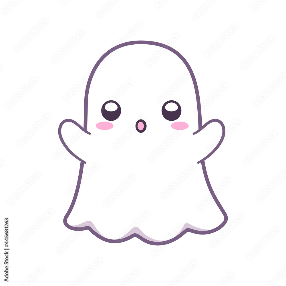 Ghost Doodle 5 Stock Illustration - Download Image Now - Ghost