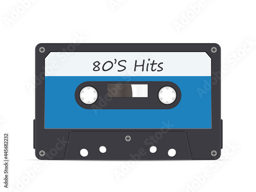 Cassette tape 80s hits