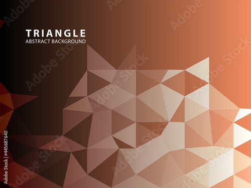 Triangle Abstract background - Vector