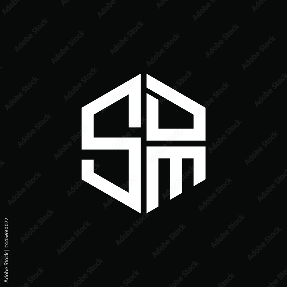 SDM logo SDM icon SDM vector SDM monogram SDM letter SDM minimalist SDM