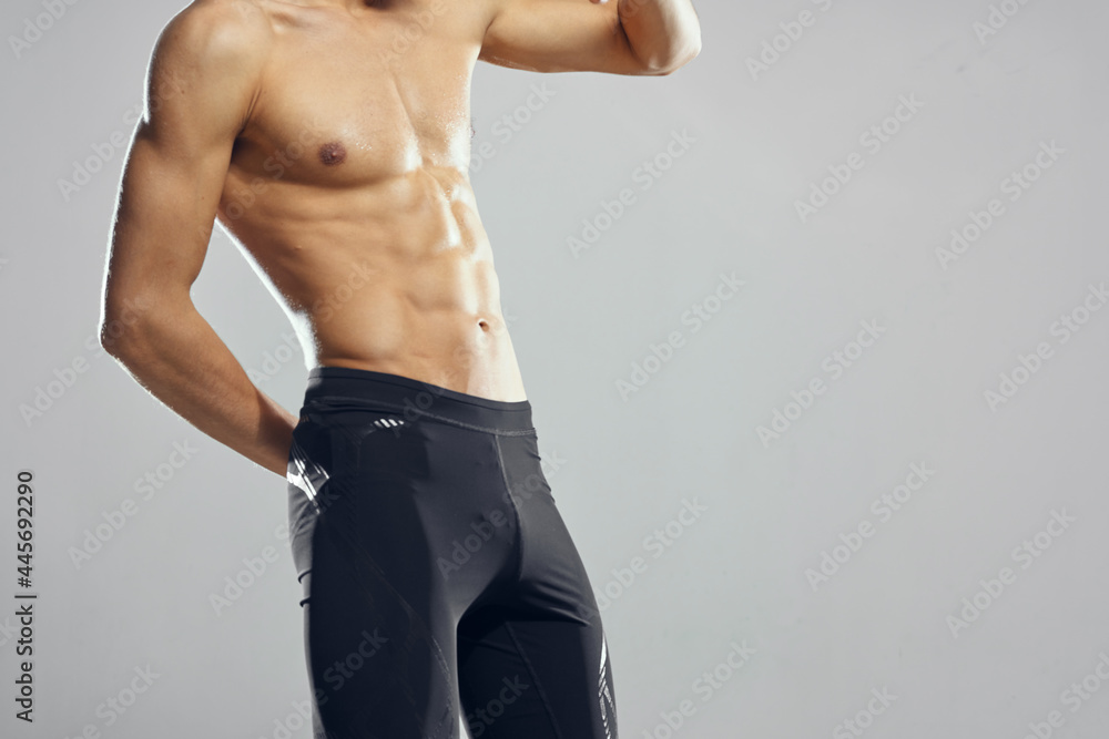 male bodybuilder inflated torso athletic uniform gym male bodybuilder inflated torso athletic uniform gym