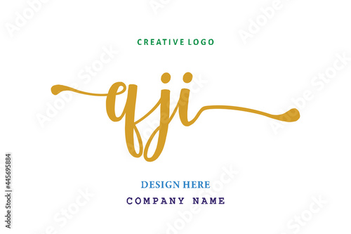 QJI  lettering logo is simple  easy to understand and authoritative