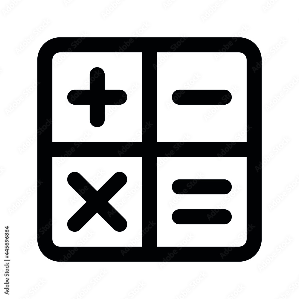 Illustration vector graphic of mathematics icon. Line style icon. Vector illustration isolated on white background. Perfect for website or application design. Illustration vector graphic of mathematics icon. Line style icon. Vector illustration isolated on white background. Perfect for website or application design.