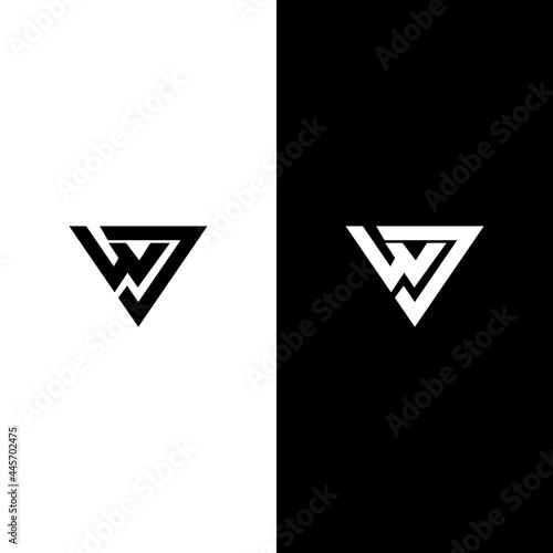letter WV, VW logo