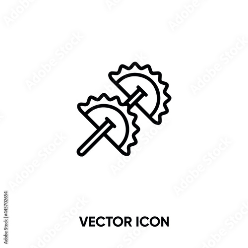 Dumpling vector icon. Modern, simple flat vector illustration for website or mobile app. Chinese dumpling and food symbol, logo illustration. Pixel perfect vector graphics	