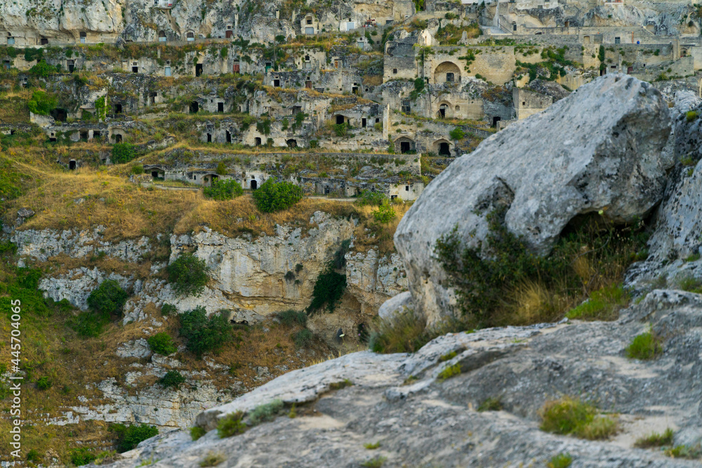 old houses, matera