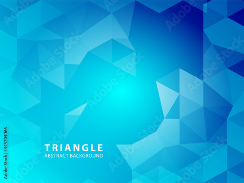 Vector of modern abstract triangular background - Vector