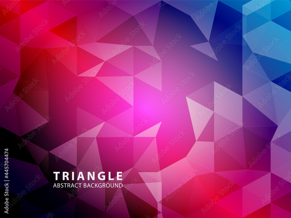 Vector of modern abstract triangular background - Vector Vector of modern abstract triangular background - Vector