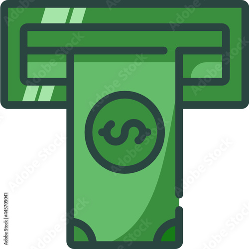 atm Two Tone icon