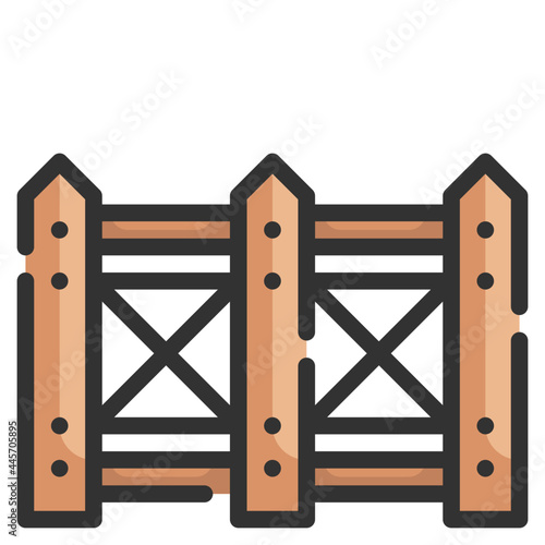 fence line icon