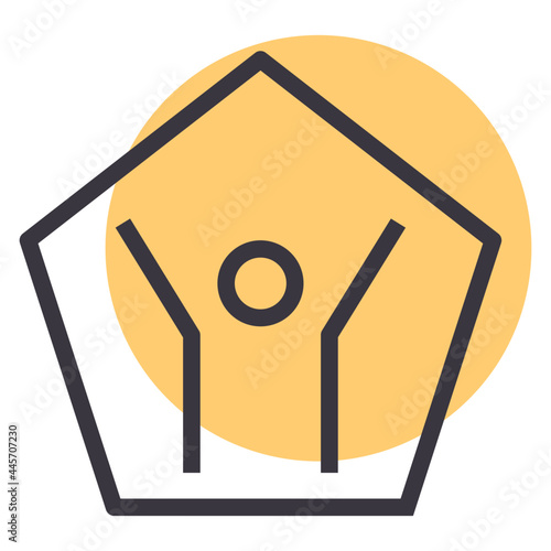 Pentathlon Icon