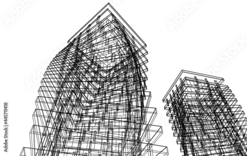 architecture drawing vector design
