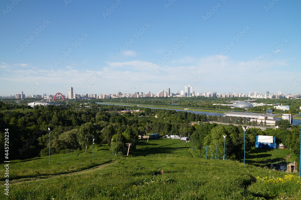 moscow: view of the city