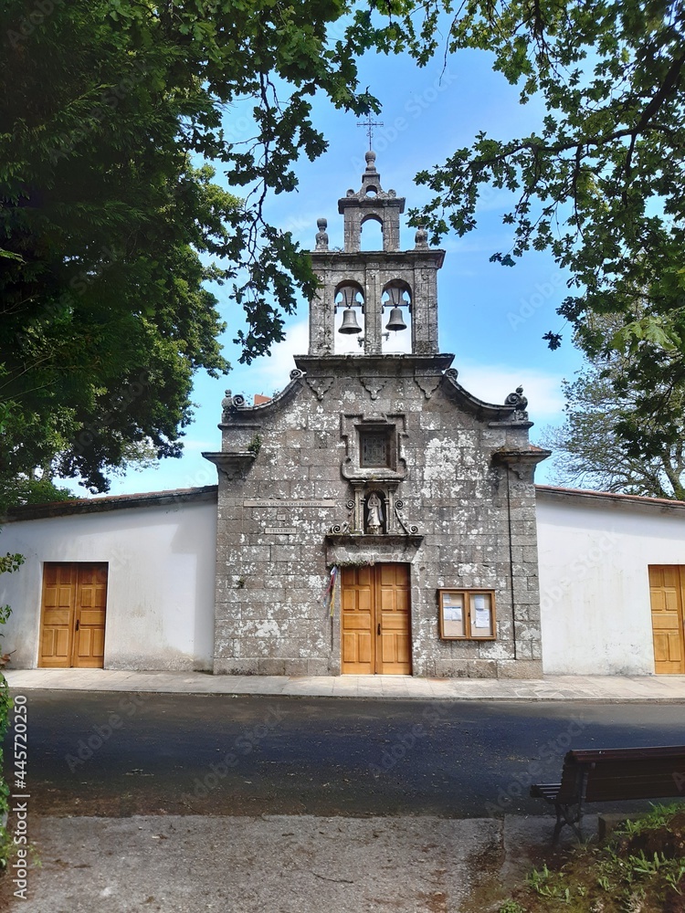 Santuario de los Remedios en Teixeiro, Galicia