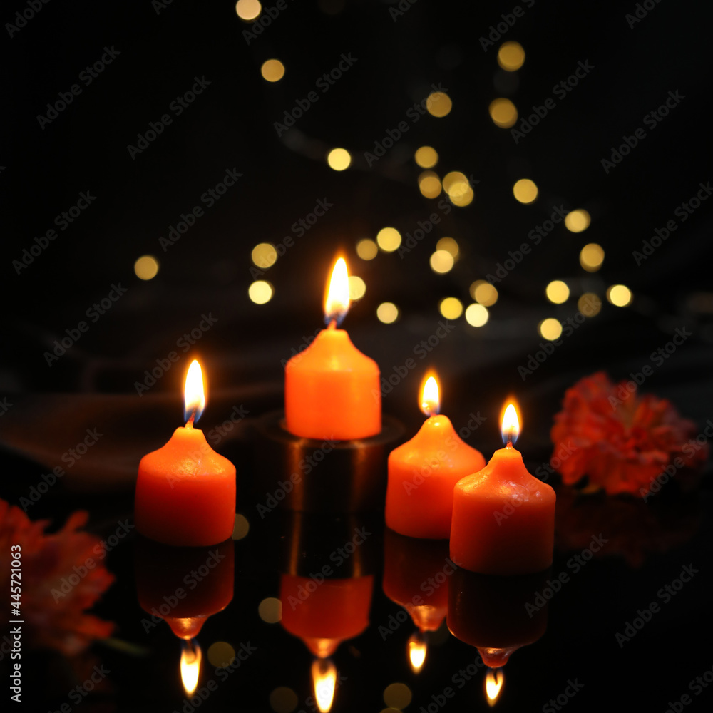 candle in dark celebration festival candle in dark celebration festival