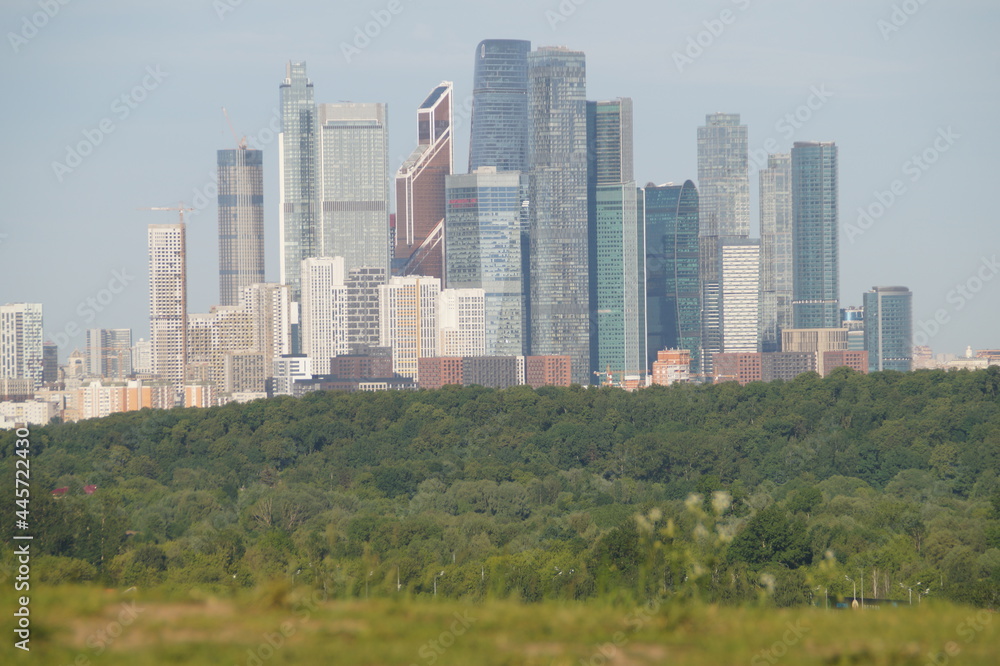 moscow: country skyline moscow: country skyline