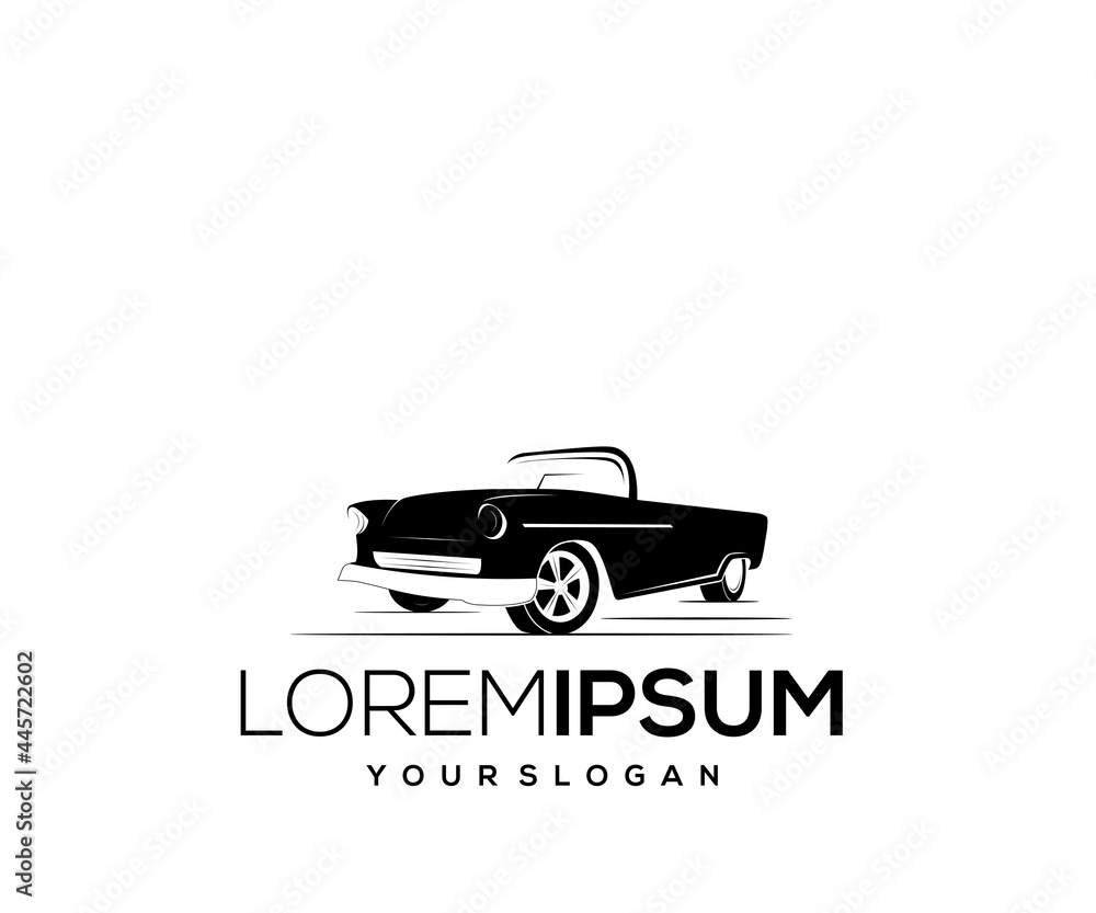 icon car logo design silhouette icon car logo design silhouette