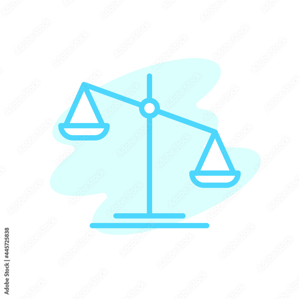 Illustration Vector Graphic of Scale Law Justice icon Illustration Vector Graphic of Scale Law Justice icon