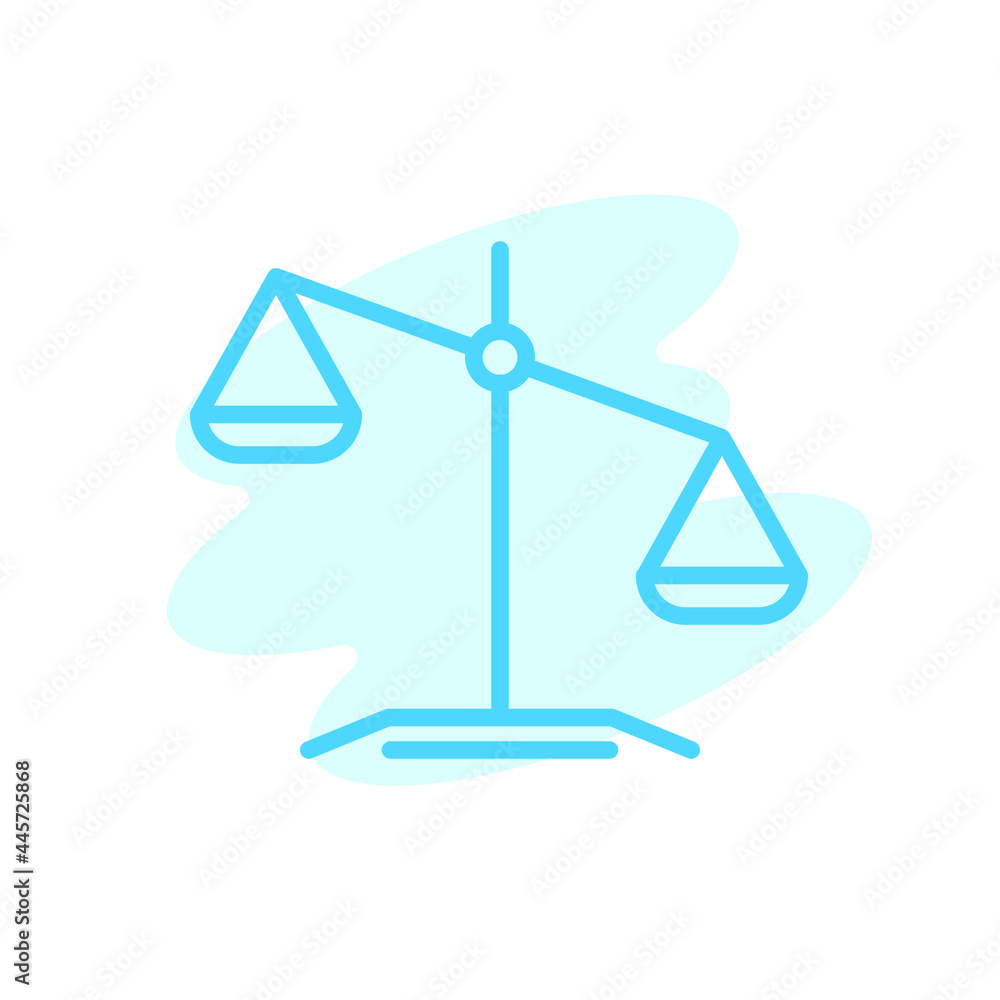 Illustration Vector Graphic of Scale Law Justice icon Illustration Vector Graphic of Scale Law Justice icon